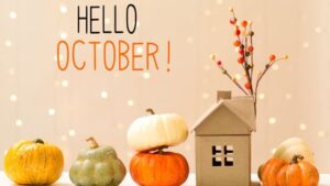 Goodbye September Hello October Quotes
