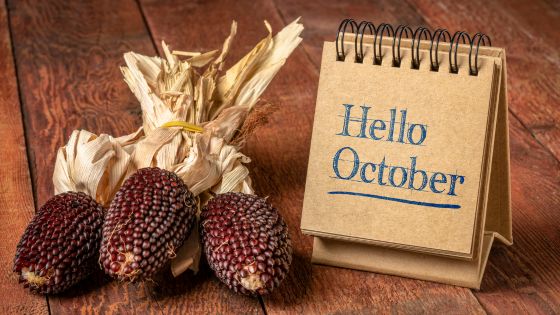 Goodbye September Hello October Quotes 