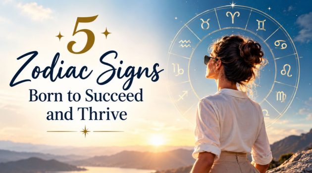 5 Zodiac Signs Born to Succeed and Thrive
