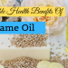 Benefits of Sesame oil, health benefits of sesame oil